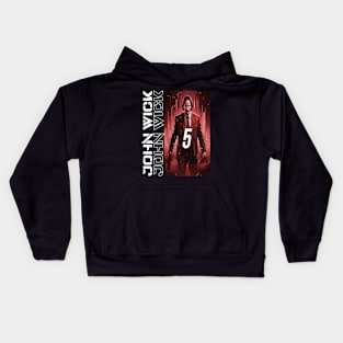 john wick Kids Hoodie